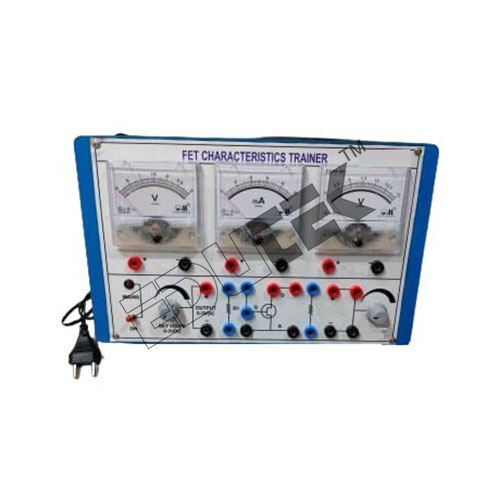 FET CHARACTERISTICS APPARATUS  WITH  ALUMINUM PANEL & SQUARE METERS
