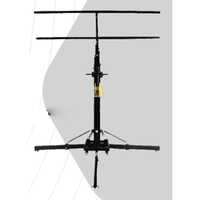 Mt 001 Mighty Truss - Aluminum Alloy 6082-t6, 290x290x500mm, Silver/black | Quick Tool-free Assembly, 50mm Pipe Diameter, Up To 600kg Load