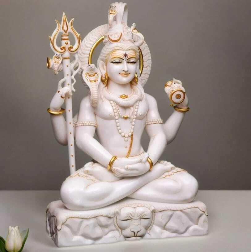 God Shiv Statue - Color: Various Available