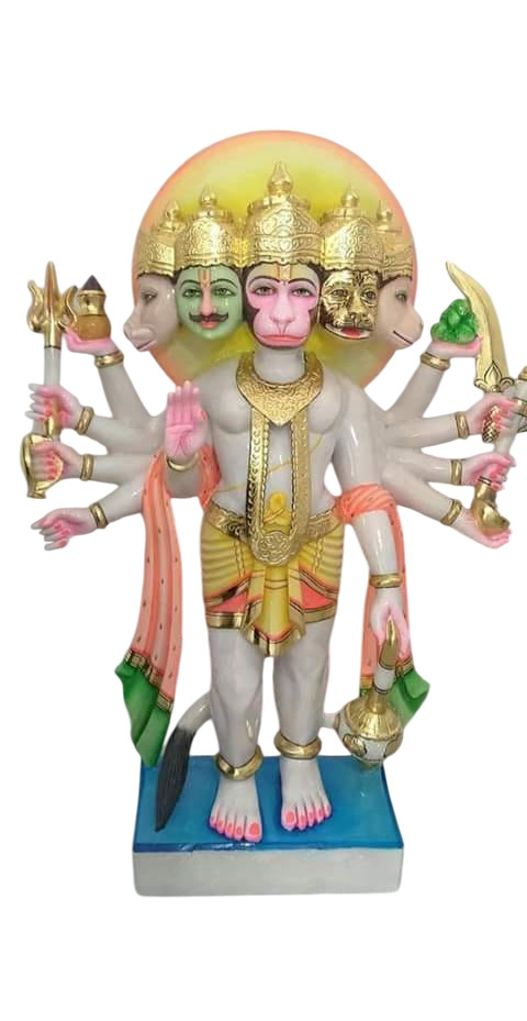 Panchmukhi Hanuman Ji Statue - Color: Various Available
