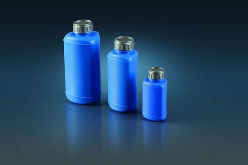 HDPE त्रिकोणित बोतलें