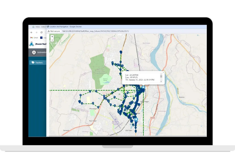 GPS location Tracker
