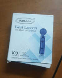 Lancet Box (100 Pc) Harson