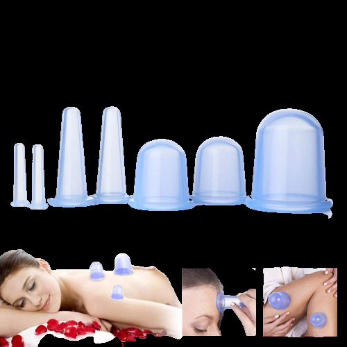 Silicon Fascial Cupping Set (7Pc) - Age Group: Women