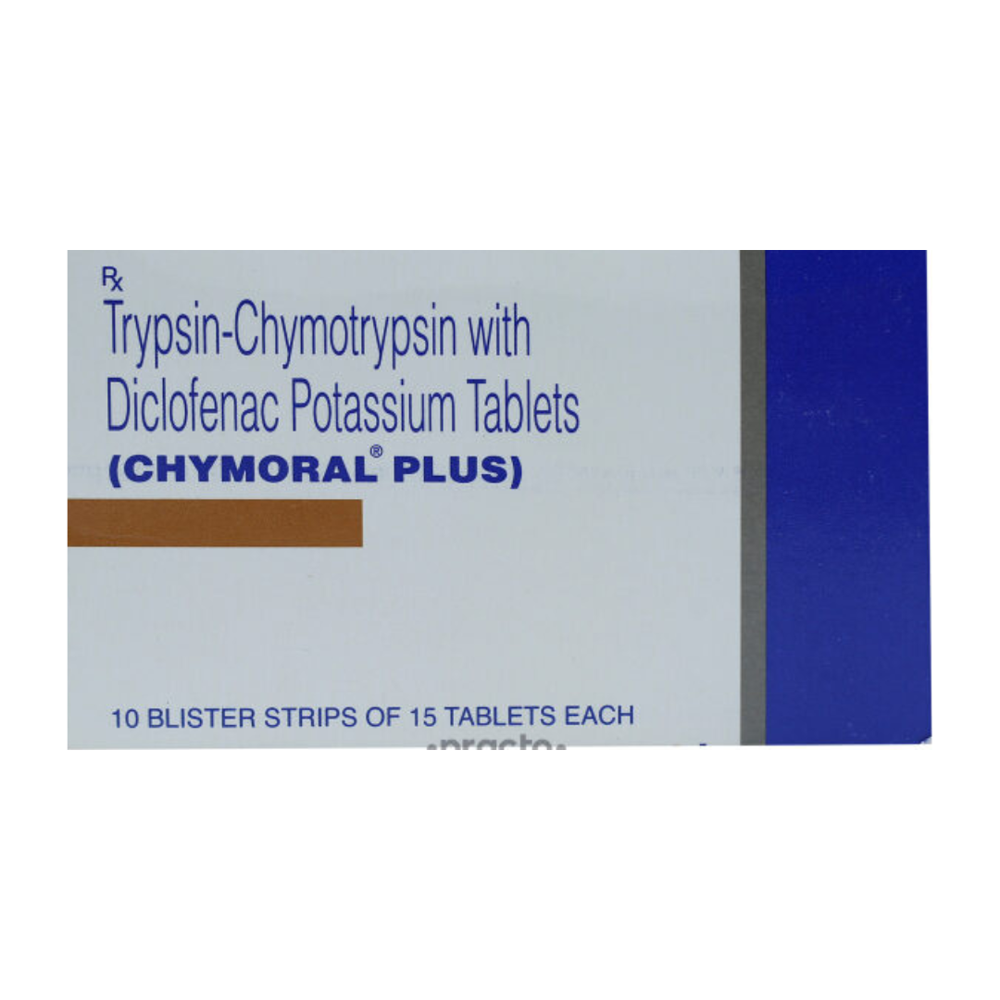 Chymoral Plus Trypsin Chymotrypsin Tablet
