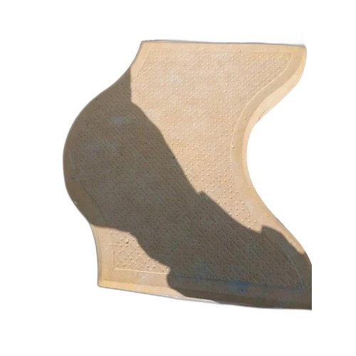 C Shape Interlock Tile - Color: Yellow