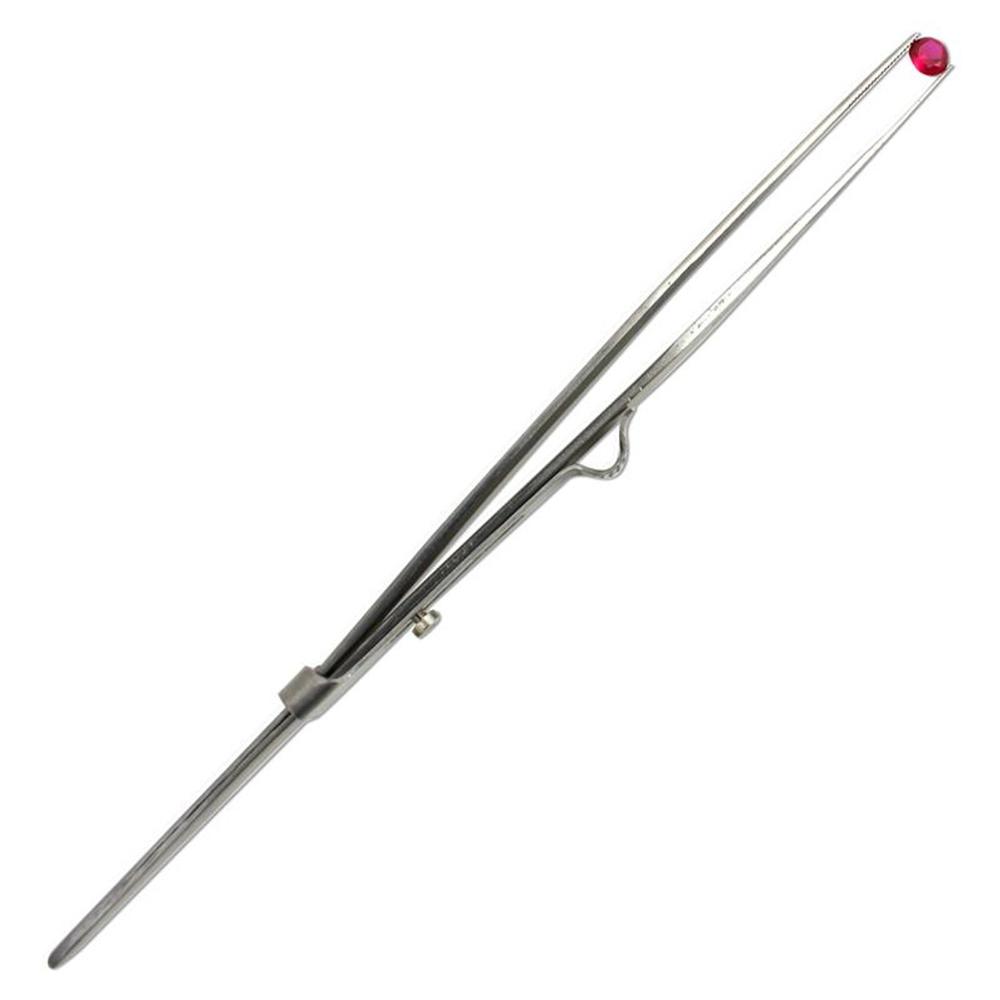 16cm Diamond Tweezer - Stainless Steel, Sharp Diamond Tip For Precision Handling | Simple Control, Designed For Jewelry And Watchmaking