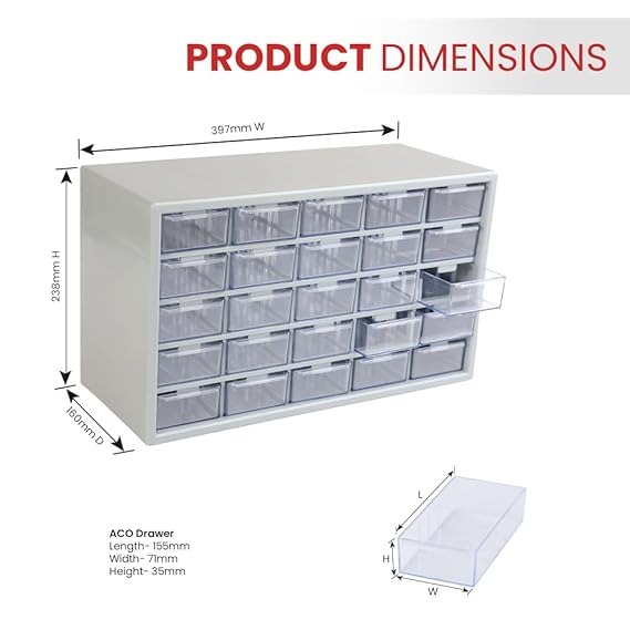Alkon Drawer Box - Finishing: Glossy Lamination