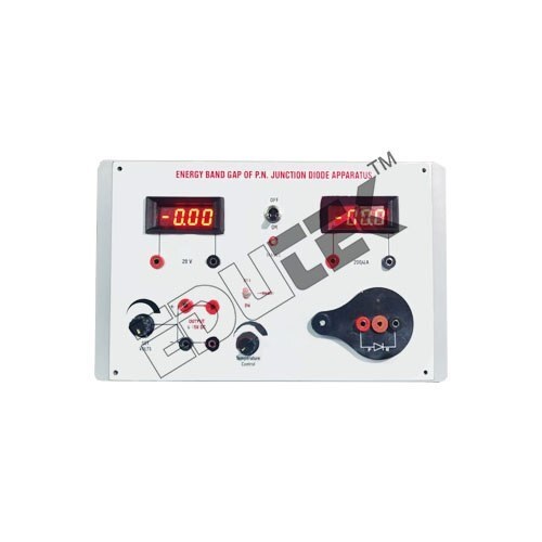 ENERGY BAND GAP APPARATUS WITH ALUMINUM PANEL & DIGITAL PANEL METERS
