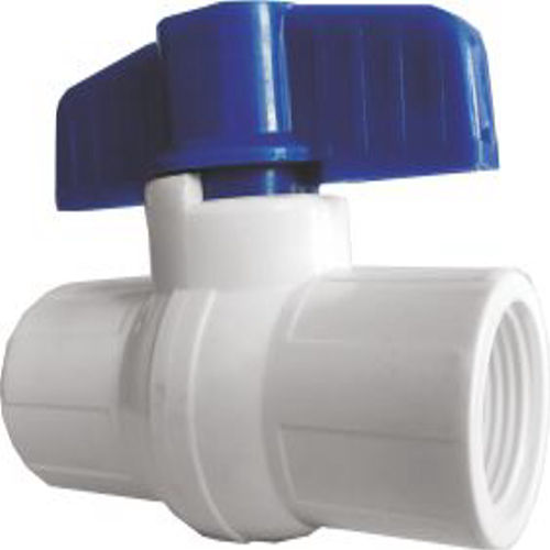 UPVC थ्रेडेड बॉल वाल्व SCH-80