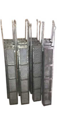 Titanium Rectangular Basket - Color: Silver
