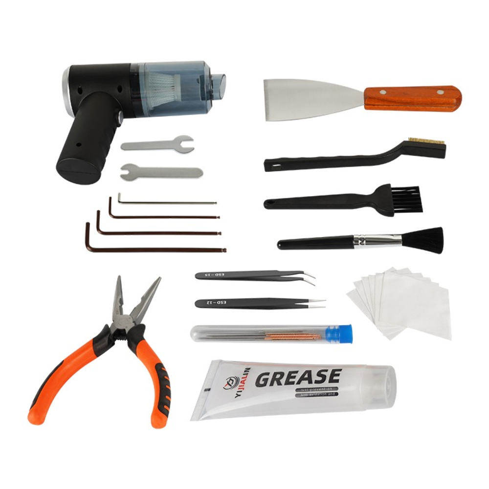 FiLAMONT 12 in 1 Portable Wireless Vacuum and 3D Printer Maintenance Toolkit