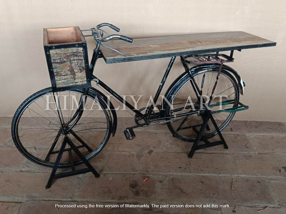 Antique Cycle Table - Artwork: Crafted