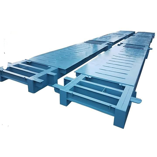 100 Ton Modular Type Fully Electric Weigh Bridge - Color: Yellow