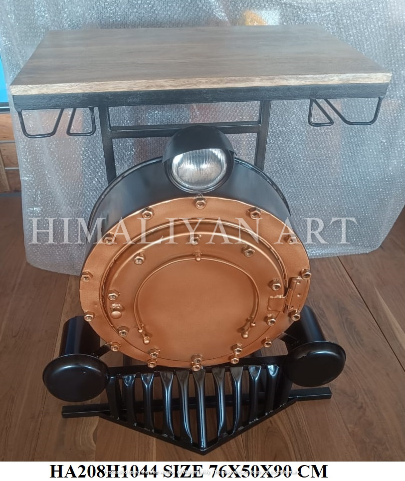 Antique Iron Table - Artwork: Crafted
