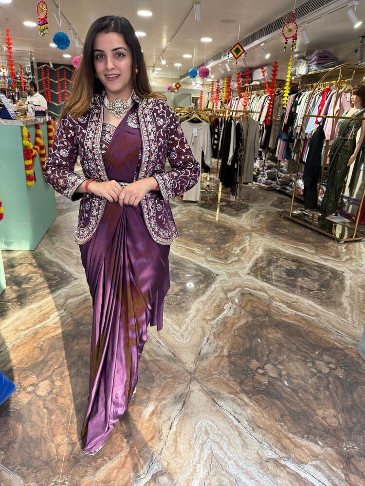 Ready To Wear Drape Saree