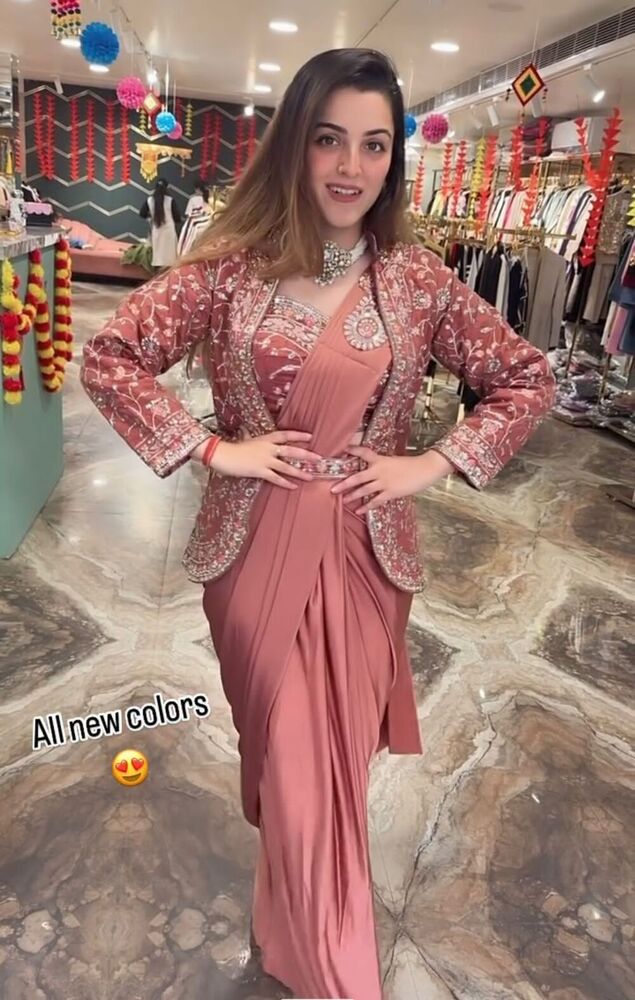 Ready To Wear Drape Saree