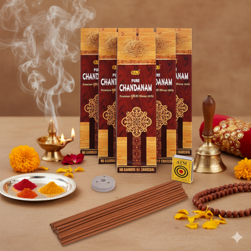 Pure Chandanam Bambooless Dhoop Sticks