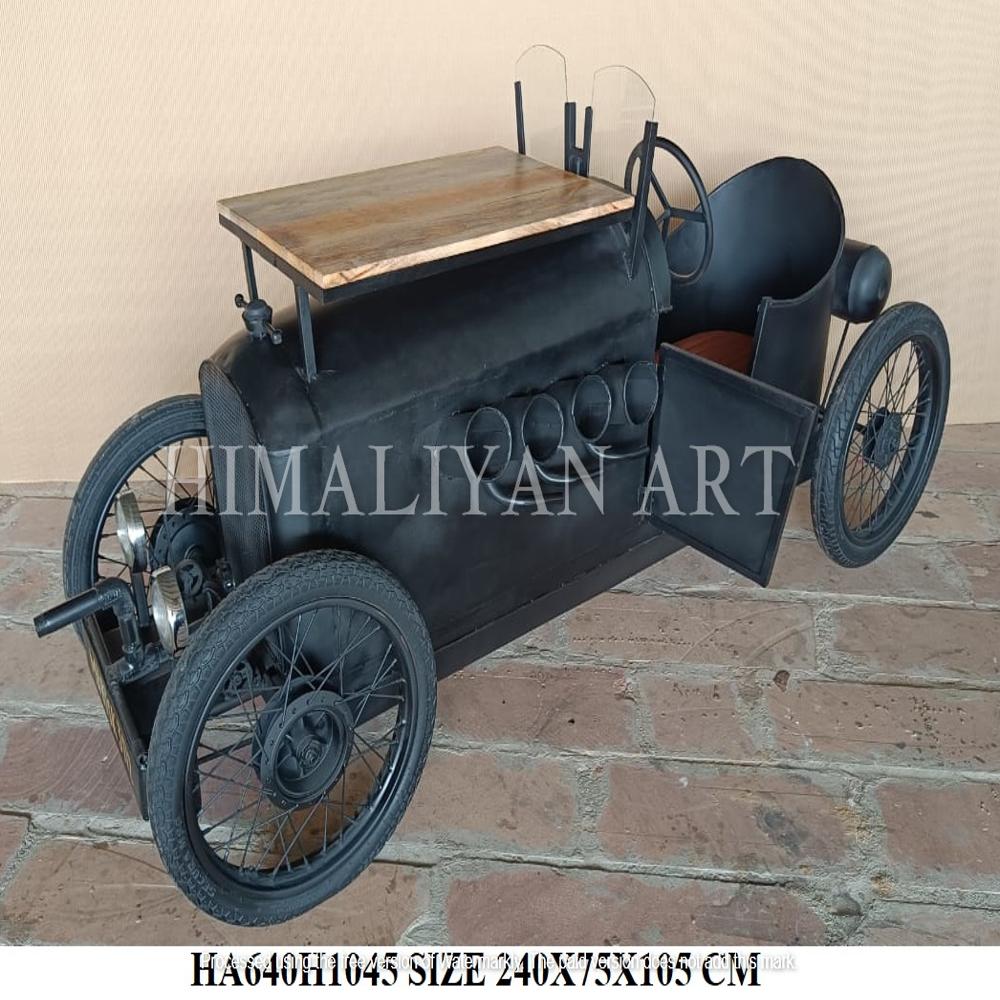 antique automobile table