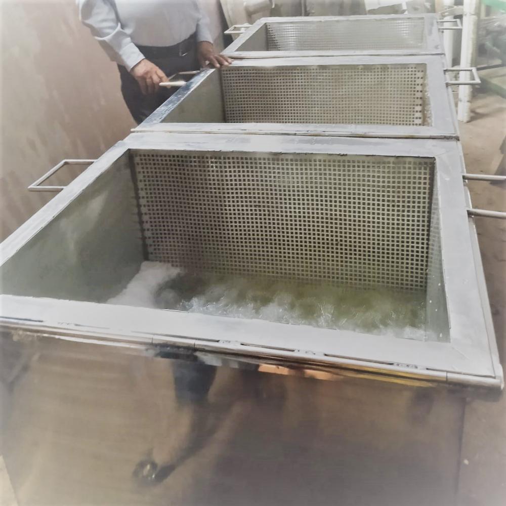 Bubble Washer Conveyer Type