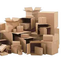 Die Cut Corrugated Box - Color: Brown