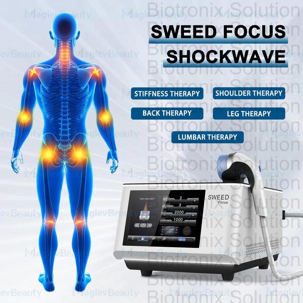 Professional ESWT Focused Shockwave Therapy Machine for Hospitals