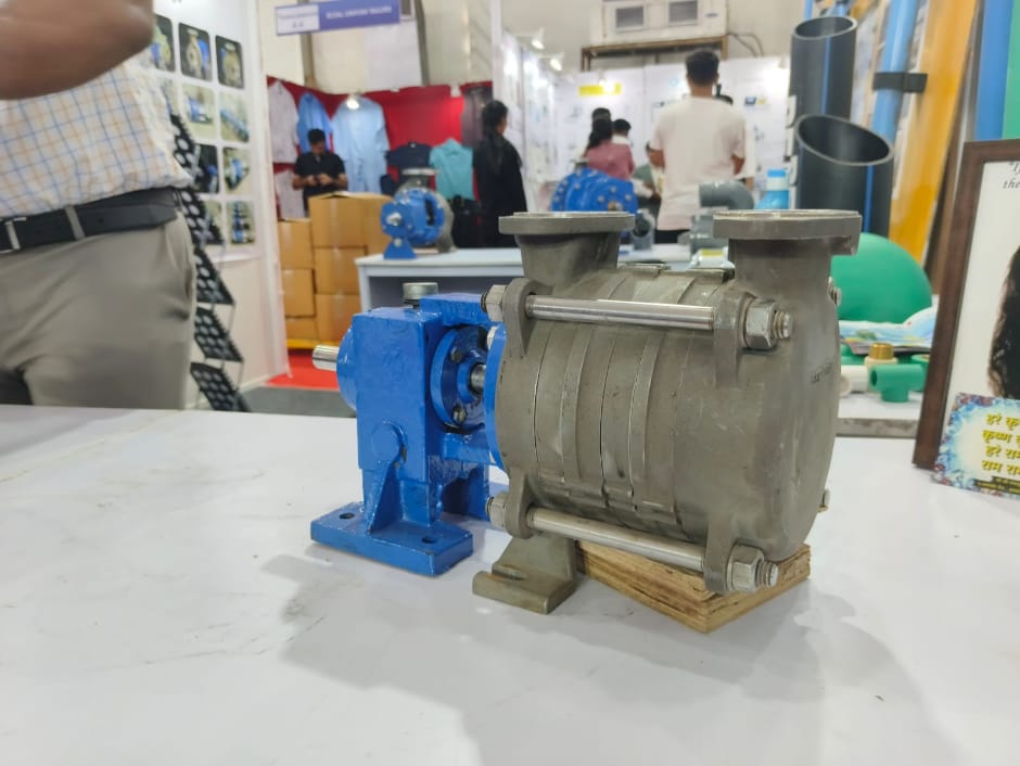 Self Priming Solvent Transfer Pump - Color: Blue