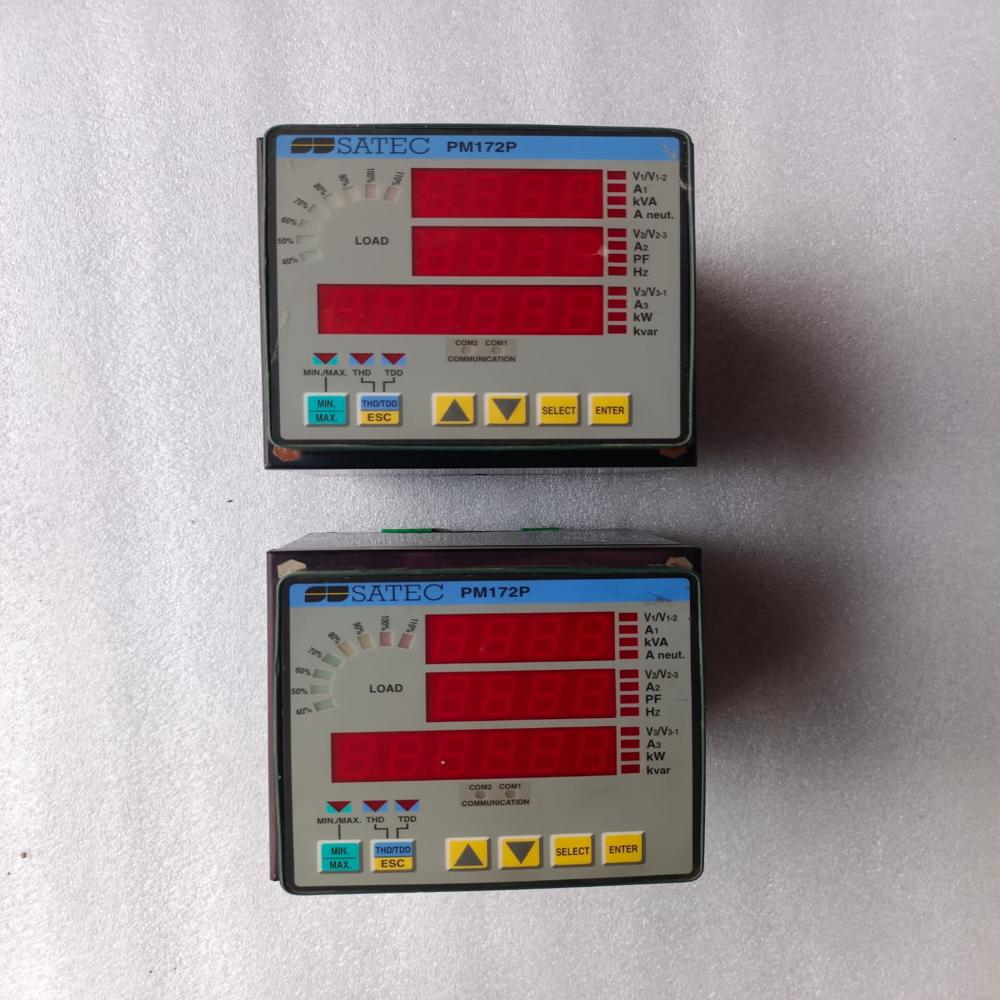 Used Satec Pm172P Power Supply 172P Brl Power Meter - Car Make: Electric Scooter (Generic / Universal Fit A Specify Brand If Known)