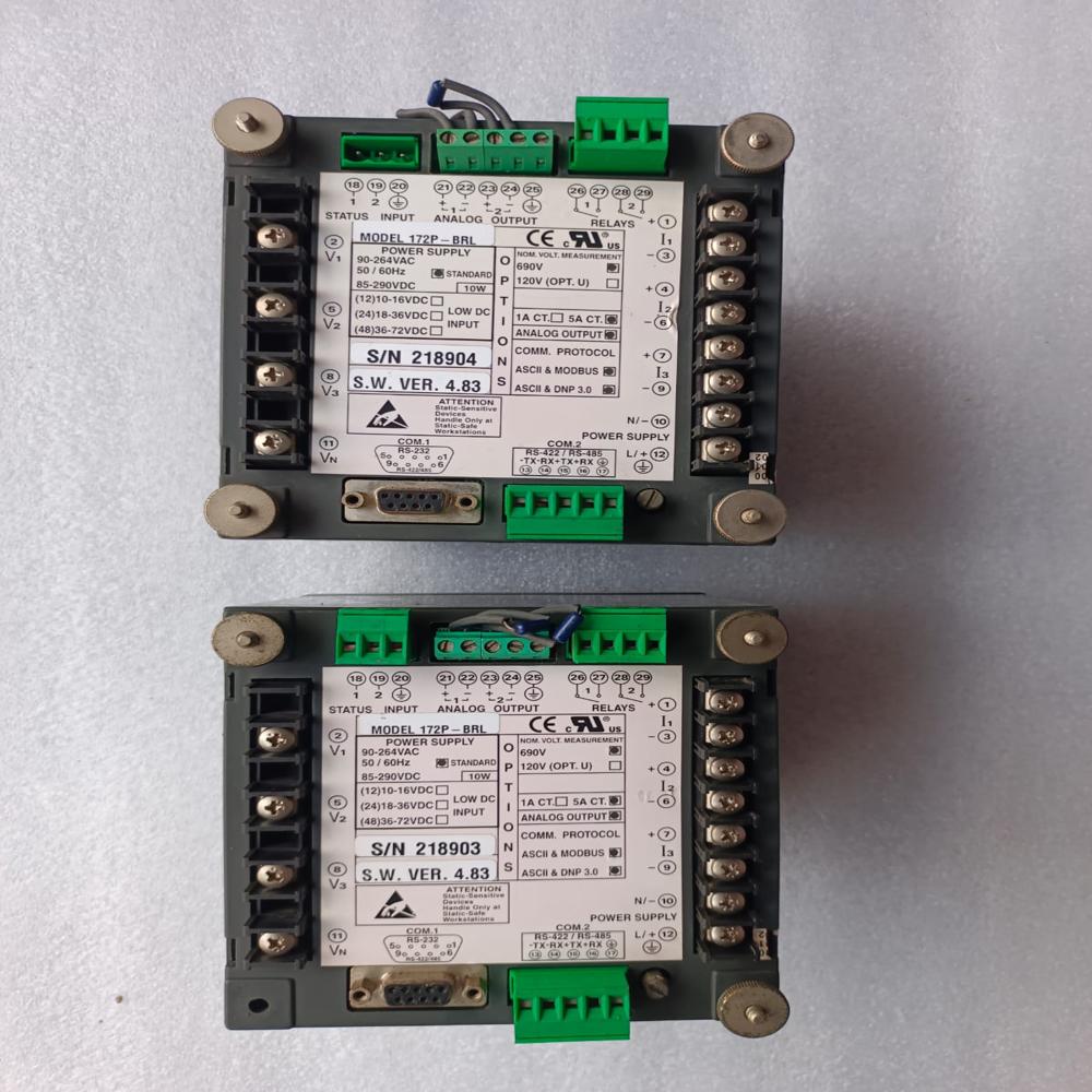 Used Satec Pm172p Power Supply 172p Brl Power Meter