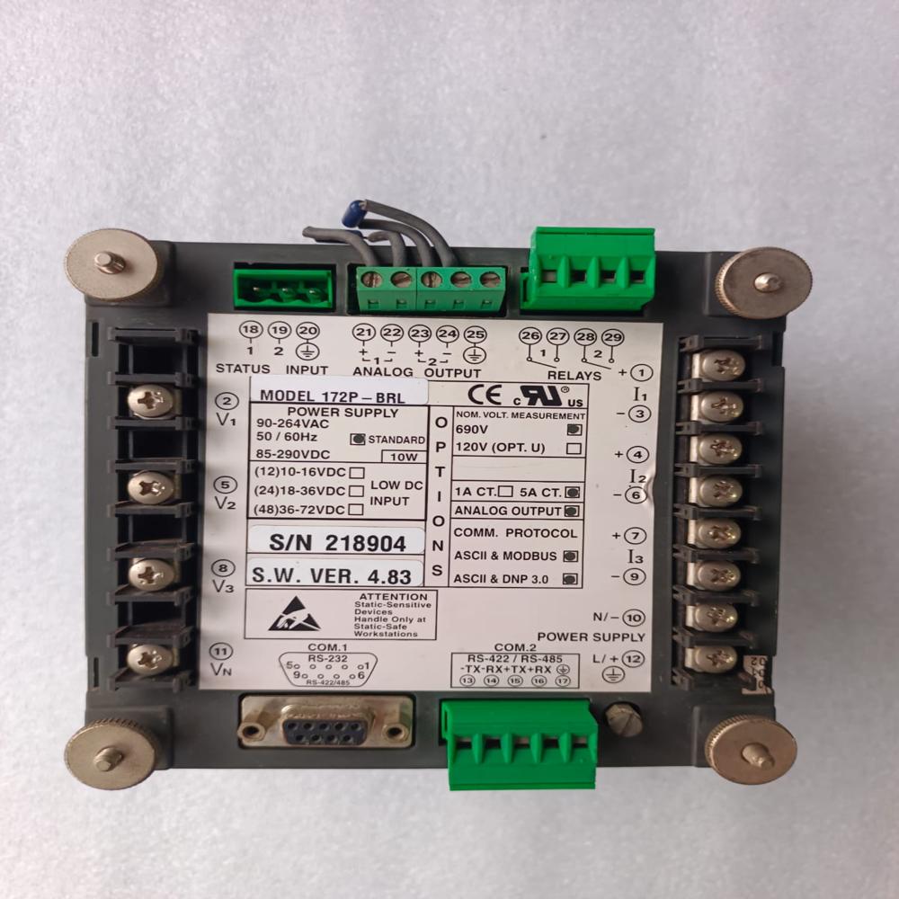 Used Satec Pm172p Power Supply 172p Brl Power Meter - Car Make: Electric Scooter (Generic / Universal Fit A Specify Brand If Known)