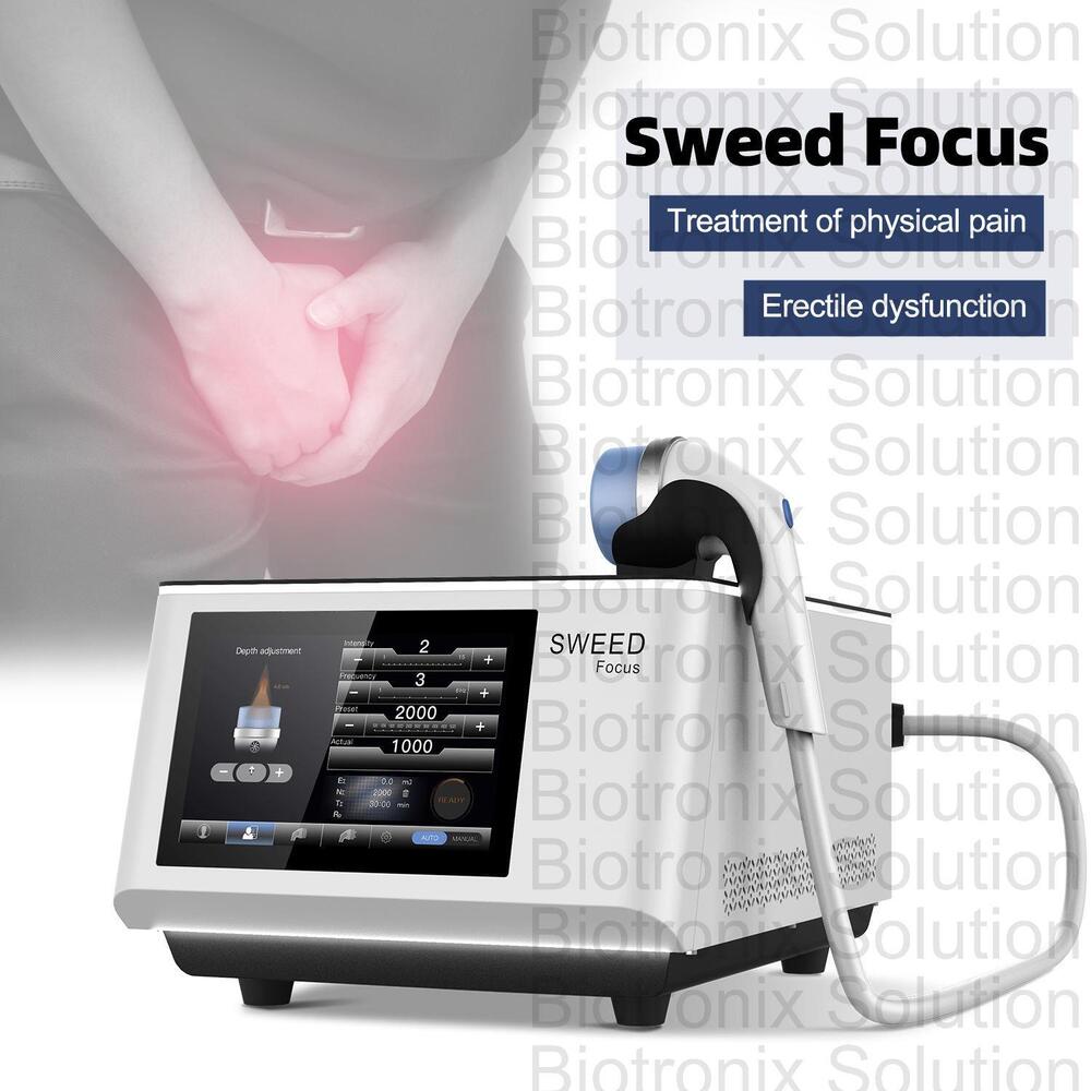 High-Precision Focused Shockwave Therapy Device for Physiotherapy Experts
