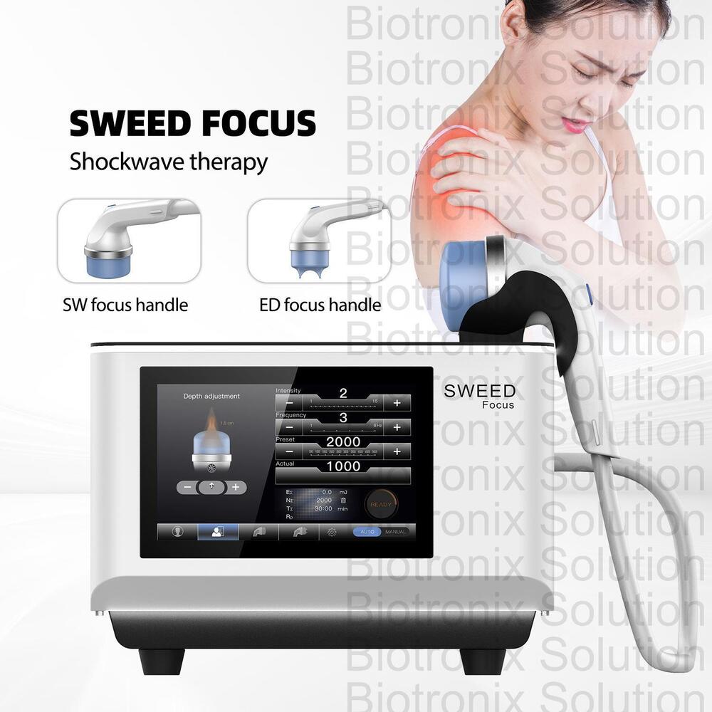 Focused Shockwave Therapy Machine for Deep Tissue Stimulation and Repair