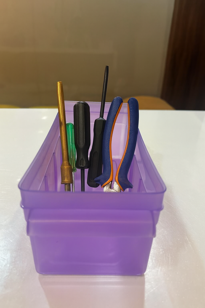 Rectangular Tool Plastic Box