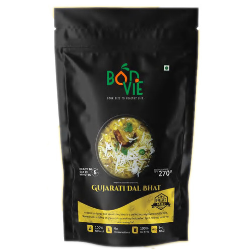 Gujarati Dal Bhat - Processing Type: Fried