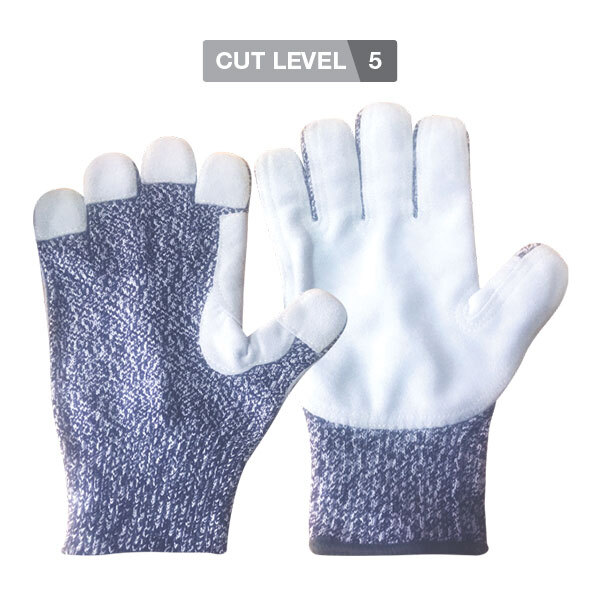 Dl-7 Cut Resistant Gloves - Color: White