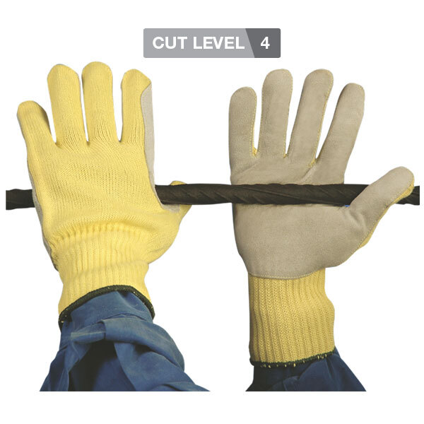 Aspf-7 Cut Resistant Gloves - Color: Yellow