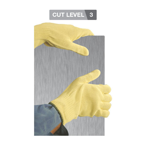 Sa-53 Cut Resistant Gloves - Color: Yellow