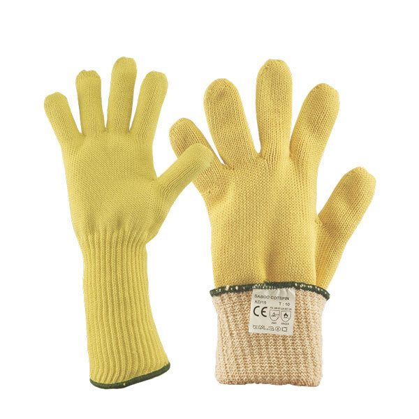 Kd Fire Proof Gloves - Color: Yellow