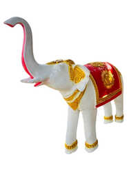 6 Feet Fiber Elephant Statue