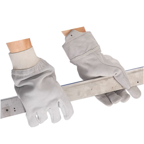 Lkg K Fire Proof Kevlar Leather Gloves - Color: Gray