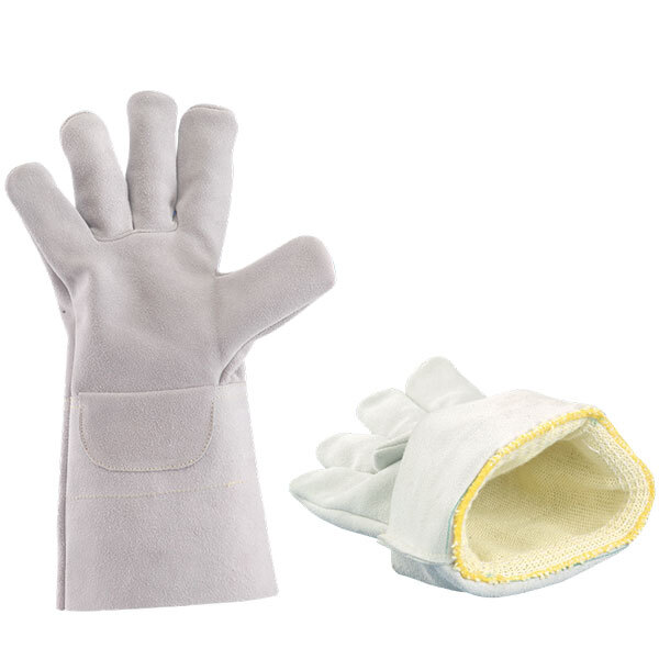 Lk1 Kevlar Leather Gloves - Color: Gray