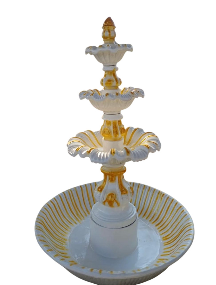 6 Feet Fiber Fountain - Color: White