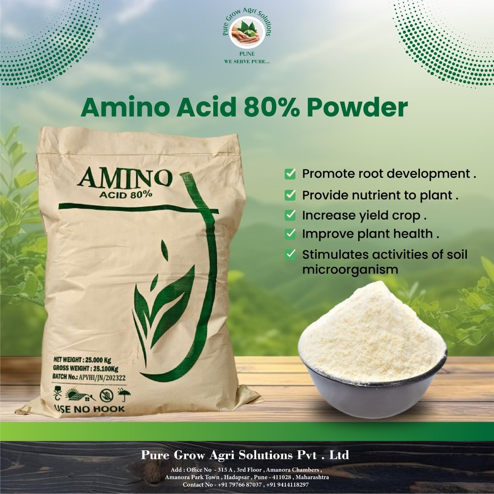 Amino Acid 80% Soya Based Fertilizers