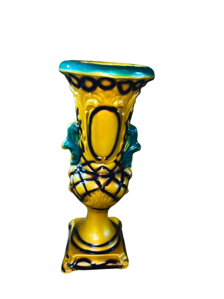 4 Feet Fiber Flower Pot - Color: Multi Colour