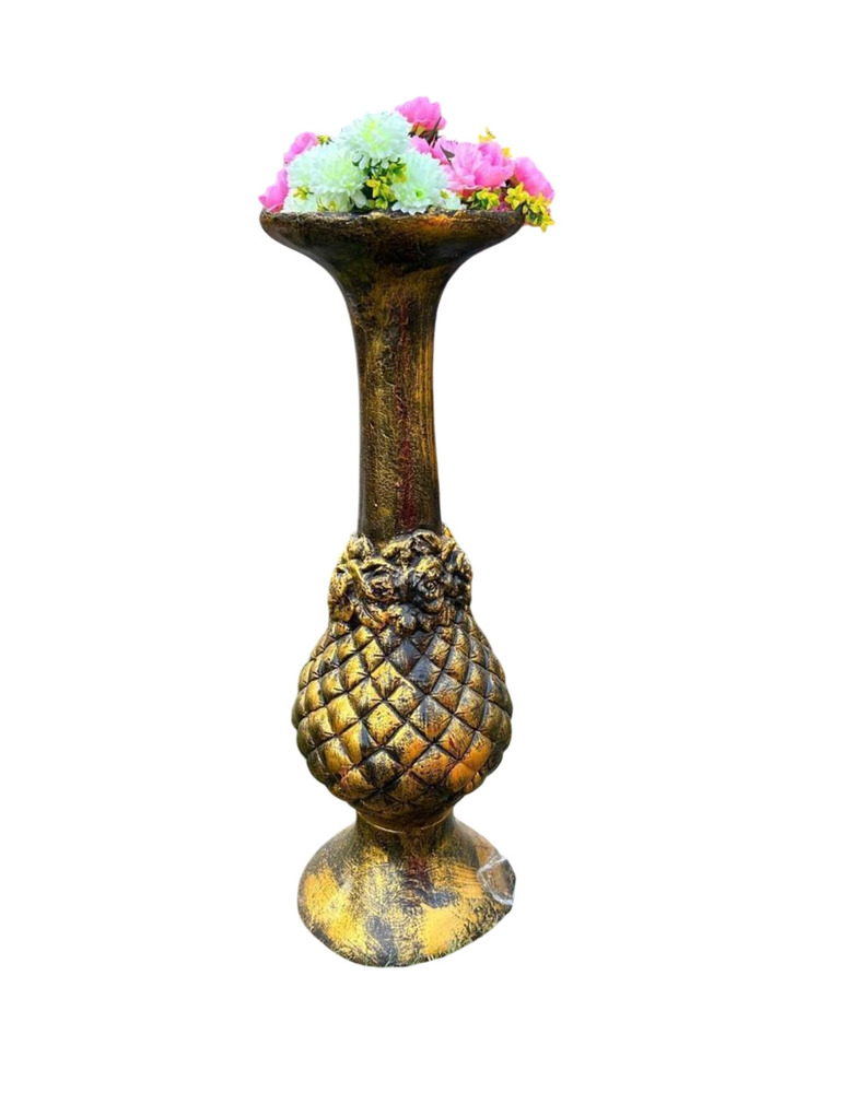 3 Feet Fiber Pot - Color: Golden