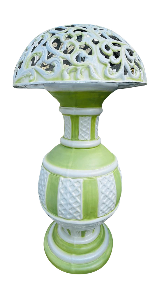 7 Feet Fiber Pot - Color: Green