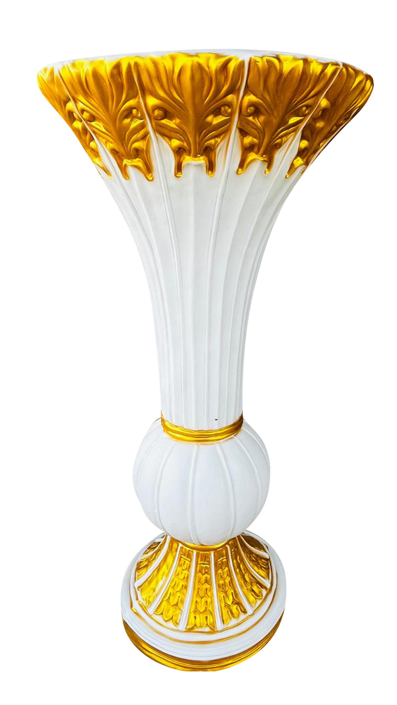 7 Feet Flower Pot - Color: White (Base)