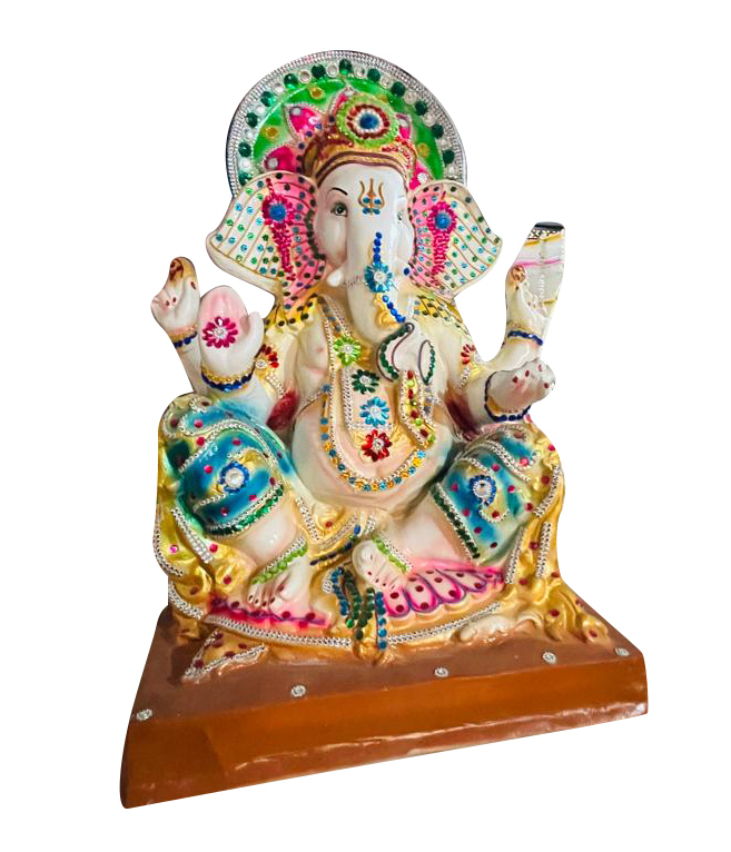 4 Feet Fiber Ganesh Ji Statue