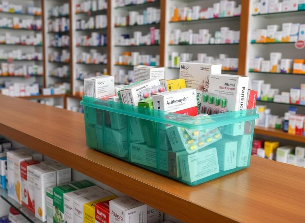 Pharmaceutical Storage Box - Color: Transparent