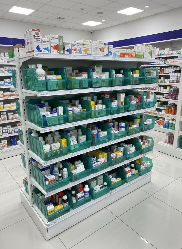 Pharmaceutical Storage Box - Color: Transparent